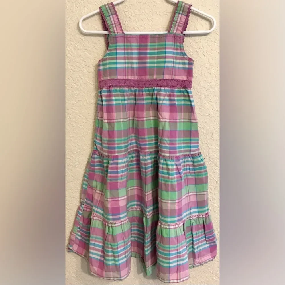 Girls Plaid OshKosh Dress